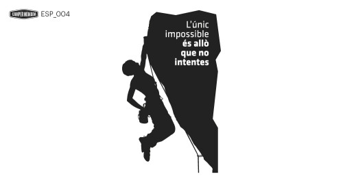 Silueta escaladora